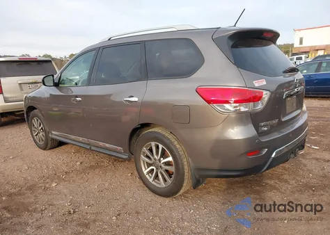 2013 Nissan Pathfinder Sl z USA, uszkodzony, nr VIN 5N1AR2MN1DC660382